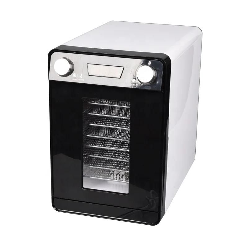 Светодиодный дисплей, 9 лотков, Дегидратор для пищевых продуктов с прозрачной дверью