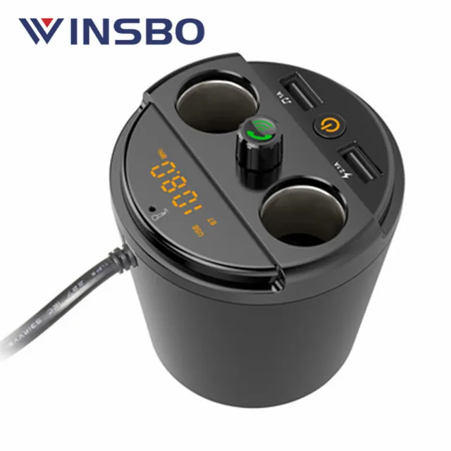 Hot sale instructions car USB mp3 music player FM transmitter usb fm modulator