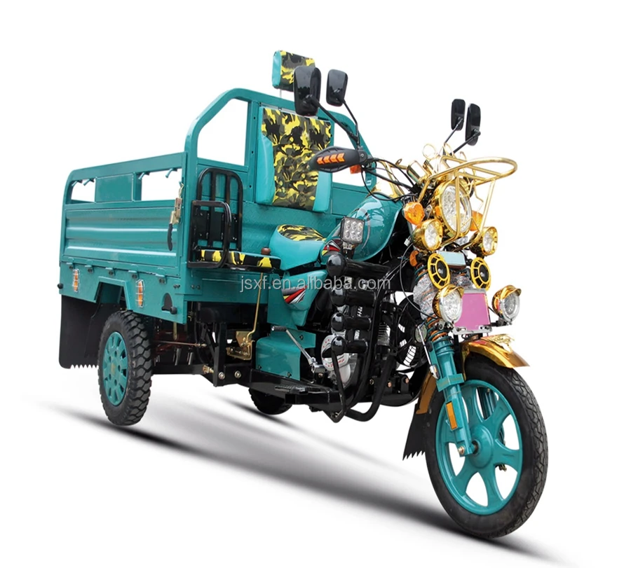 Luxury Cargo Tricycle,Three Wheel Motorcycle,Three Wheel Trike for Afghanistan market