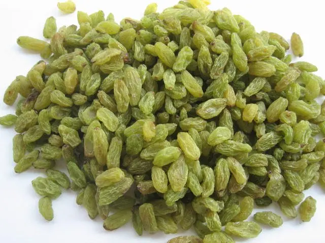 
hot sale green raisin with high quality 