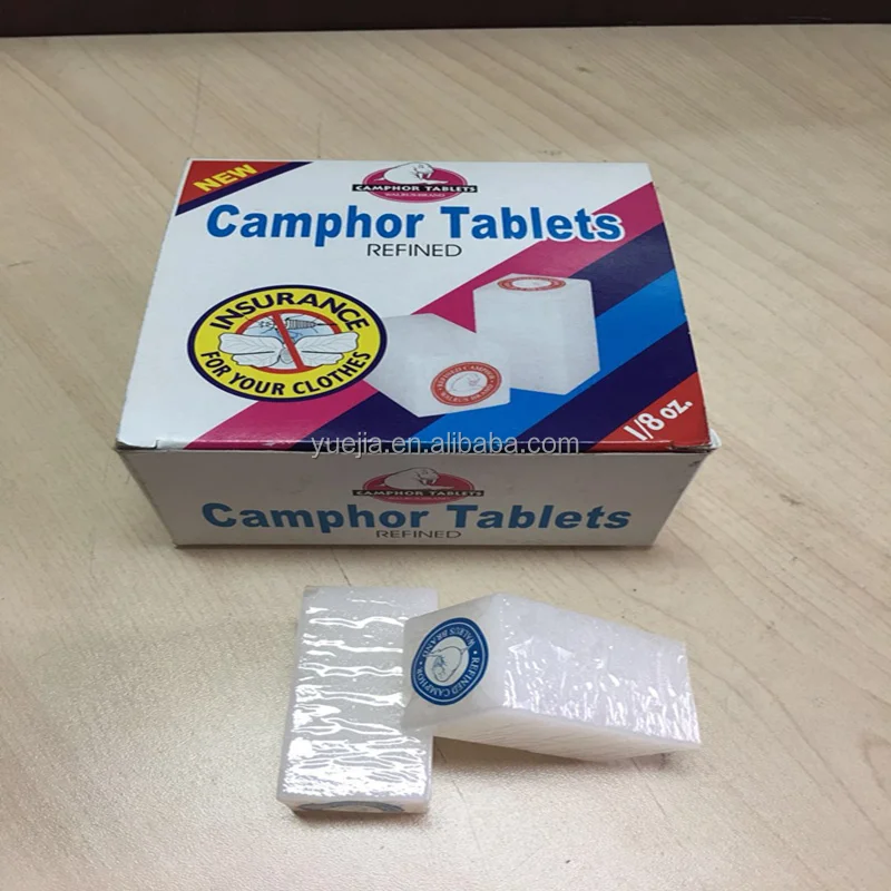 
China Manufacturer Walrus Brand 1/4OZ 96% Pure camphor natural tablets 