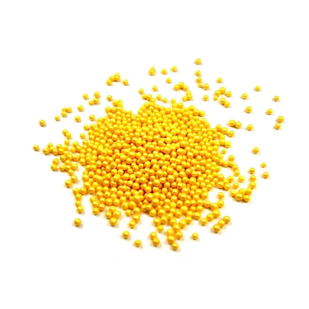 Pearl Coloured Styrofoam Balls Polystyrene Foam Spheres 2-5mm Filler Bead Decorative Ball Arts Toys Christmas Micro Polystyrene