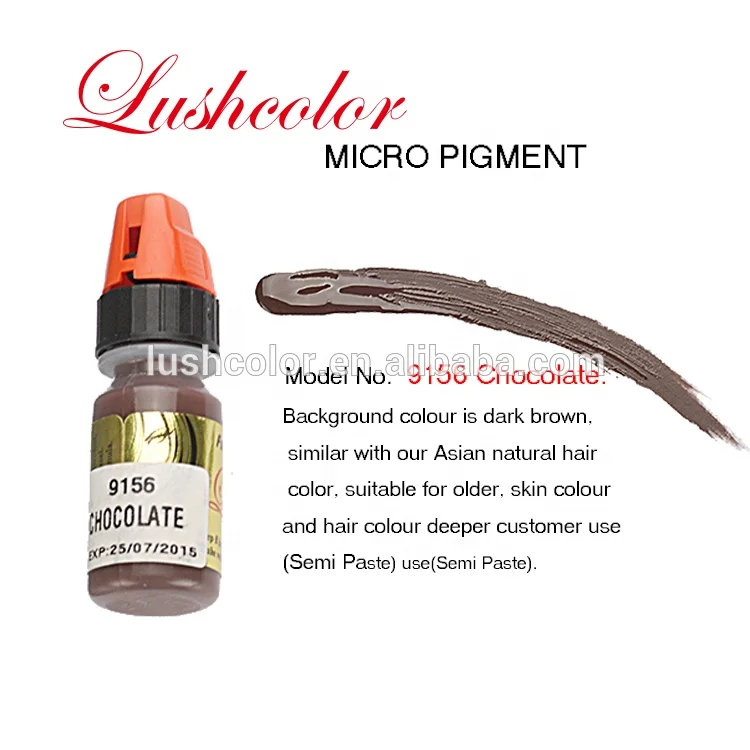 Lushcolor Best Quality Microblading Pigment Tattoo Ink For Eyebrow