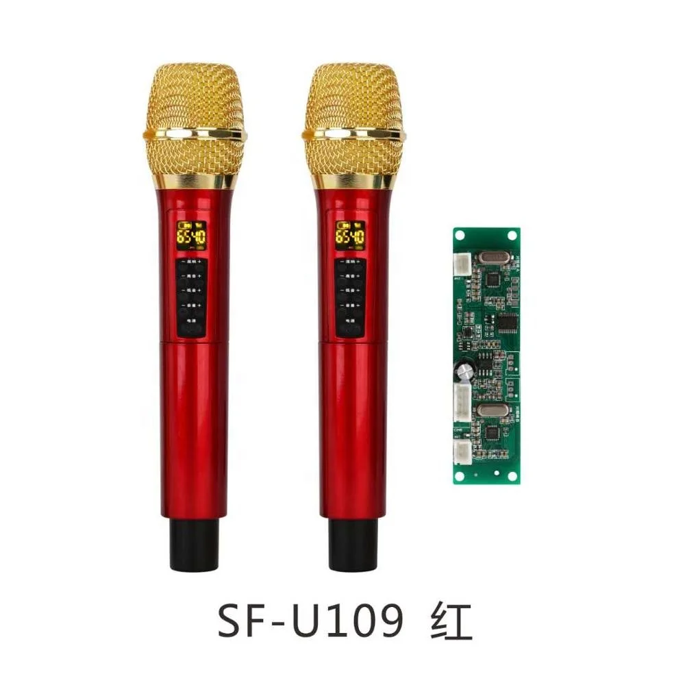 VHF UHF беспроводной микрофон с печатной платой используется для усилителя динамика