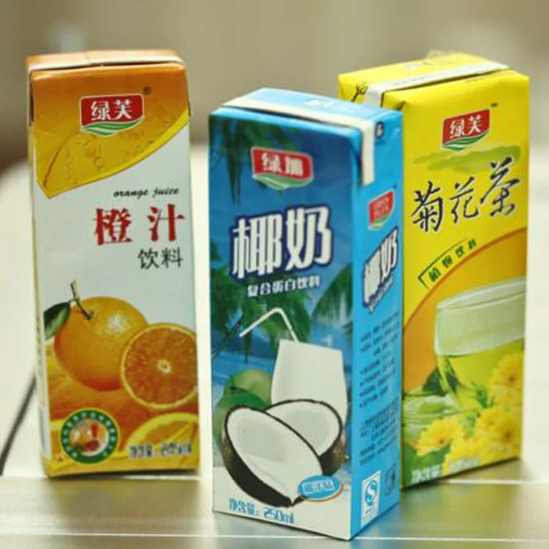 best price 125ml/200ml/250ml paper carton box juice packaging machine slim carton milk packing machine