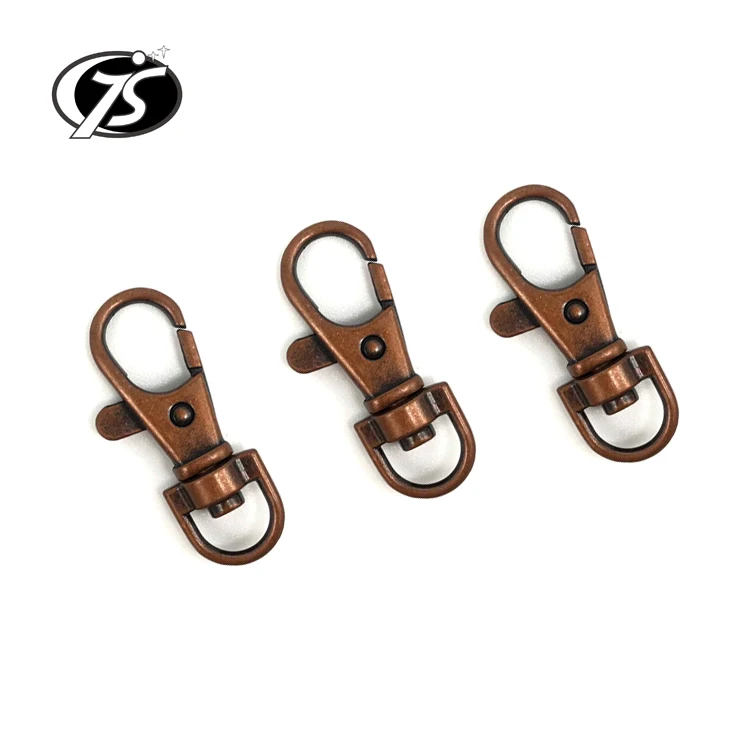 
New bronze dog buckle clothing bag hardware accessories accessories round dog buckle 