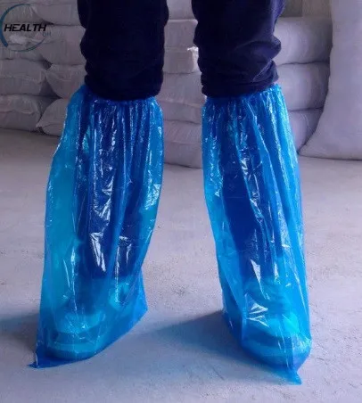 Регулируемый одноразовый защитный чехол для ботинка из полиэтилена