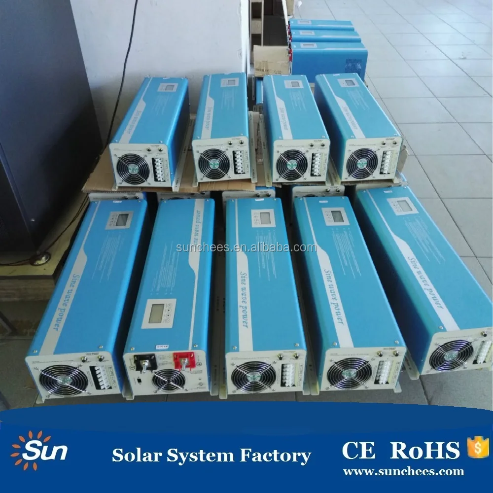 1kw hybrid solar inverter with charger off-grid battery charger inverter 110v 24v charger inverter