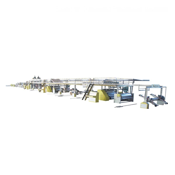
5 layer carton box making machine for corrugated cardboard 