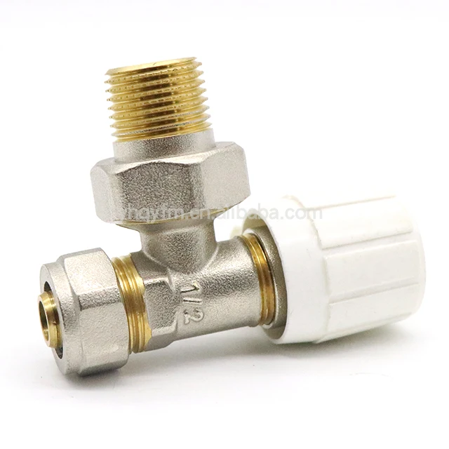 TAIZHOU QIOMGYU china supplier NP BRASS floor heating thermostatic radiator valve