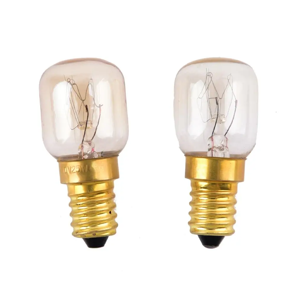 Appliance Oven Refrigerator Bulbs 15W 25W T18 E20 T22 High Temp Bulb Lamp