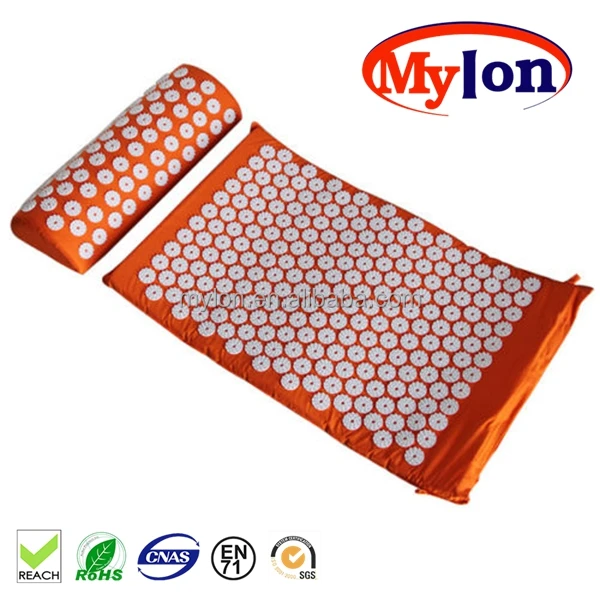 Hot Sell Eco-friendly Health Massage Acupressure Mat And Pillow