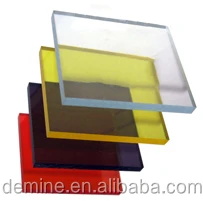 
12mm hard coated polycarbonate sheet for machine guard 