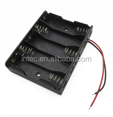 Держатель аккумулятора 5AA, блок аккумуляторов 5AA, корпус аккумулятора 5AA
