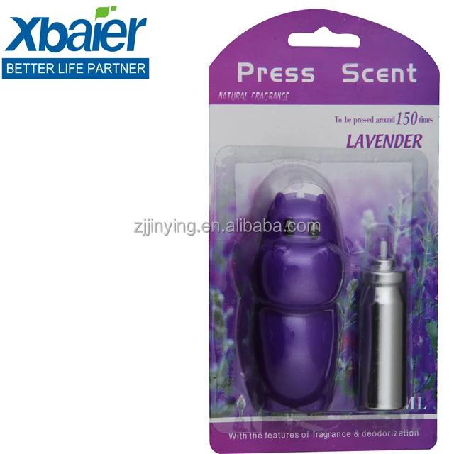 Car Mini Fragrance Perfumes Press Spray