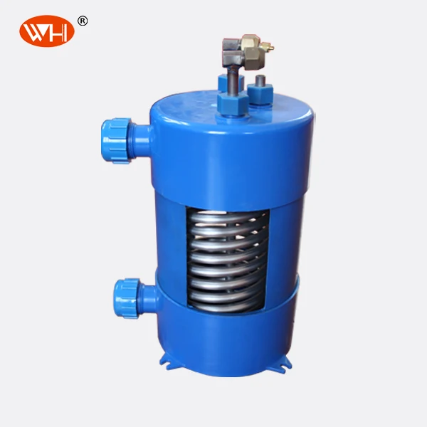 Economical Energy Saving PVC Shell and titanium tube evaporator for Aquarium seafood machine