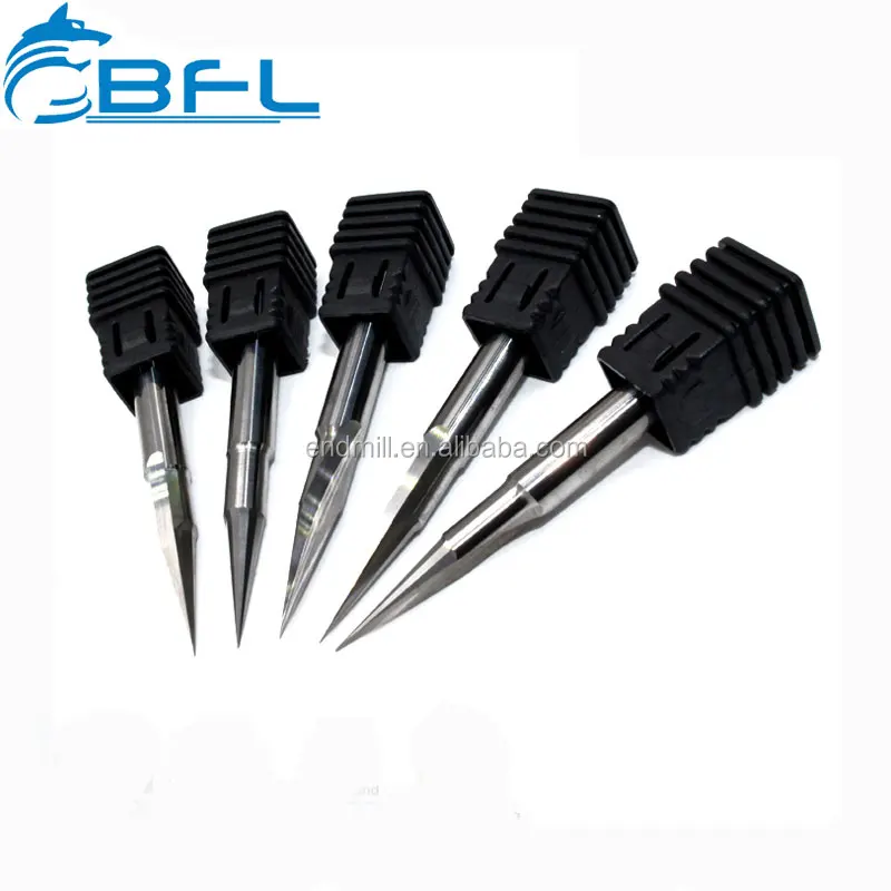 Welded Cutter Stepped Tungsten Carbide Milling Drilling Tools End Mills Cnc Drill Bits v Grooving Cnc Engraving Mill