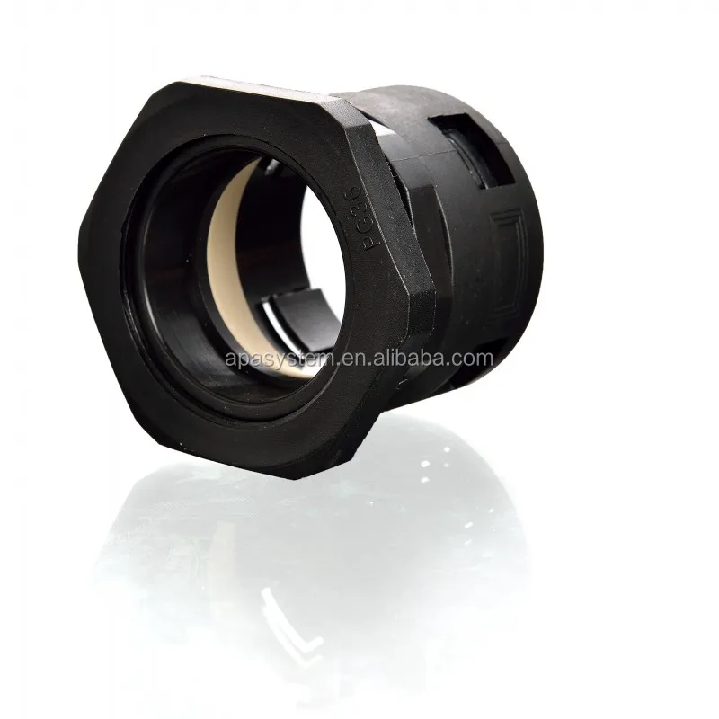 Quick Screw Straight Plastic Adapter