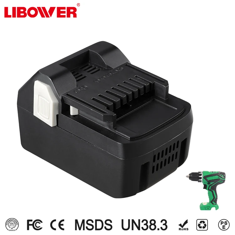 Libower LI-ION type 18volt power tool battery rechargeable portable cordles drill battery for Hi tachi