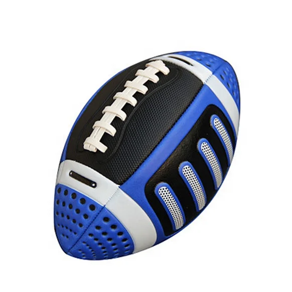 Custom design leather rugby ball for sports toy