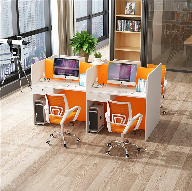 Cheap Office Furniture Set Computer Tables Desks Open Office Workstation For Staff