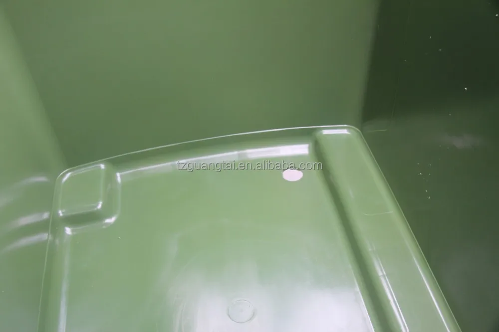 660L large wheeled Eco-Friendly Feature and Outdoor Usage plastic trash can