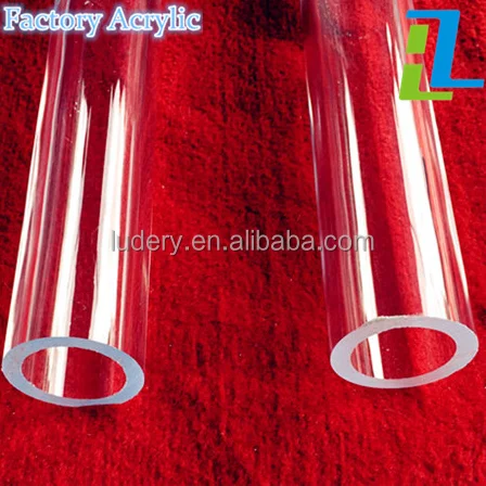 Transparent acrylic square tube,clear PMMA square pipe,clear plexiglass square tube