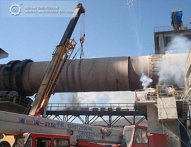 high temperature rotary kiln waste incineration for calcined ulexite