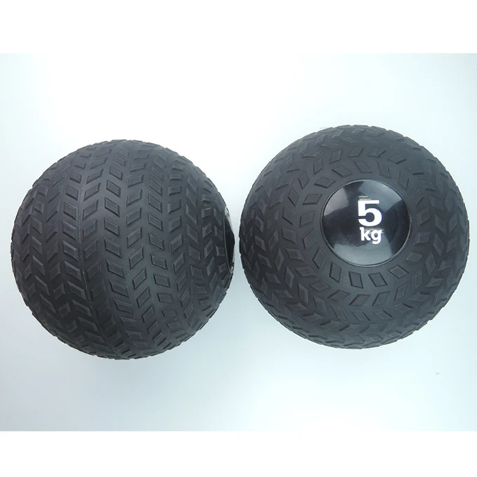 Training Slam Ball with Easy-Grip Textured Surface and Ultra-Durable Rubber Shell