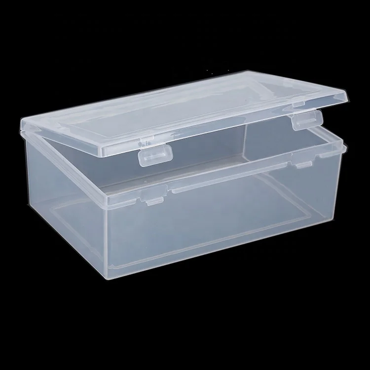 Rectangular Plastic Containers Resealable Sealable Plastic Container