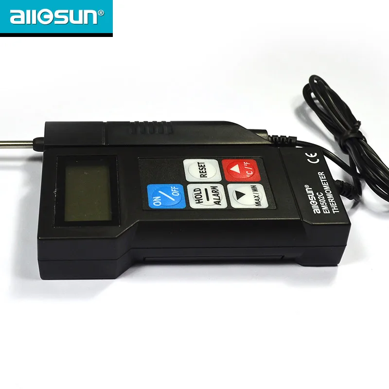 Термометр All-sun EM502C с длинным кабелем Прямая поставка завода OEM приемлемый