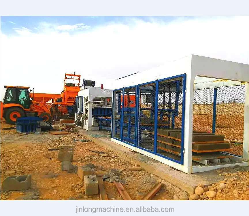 qtj10-15 automatic concrete block making machine, machine pour brique bloc