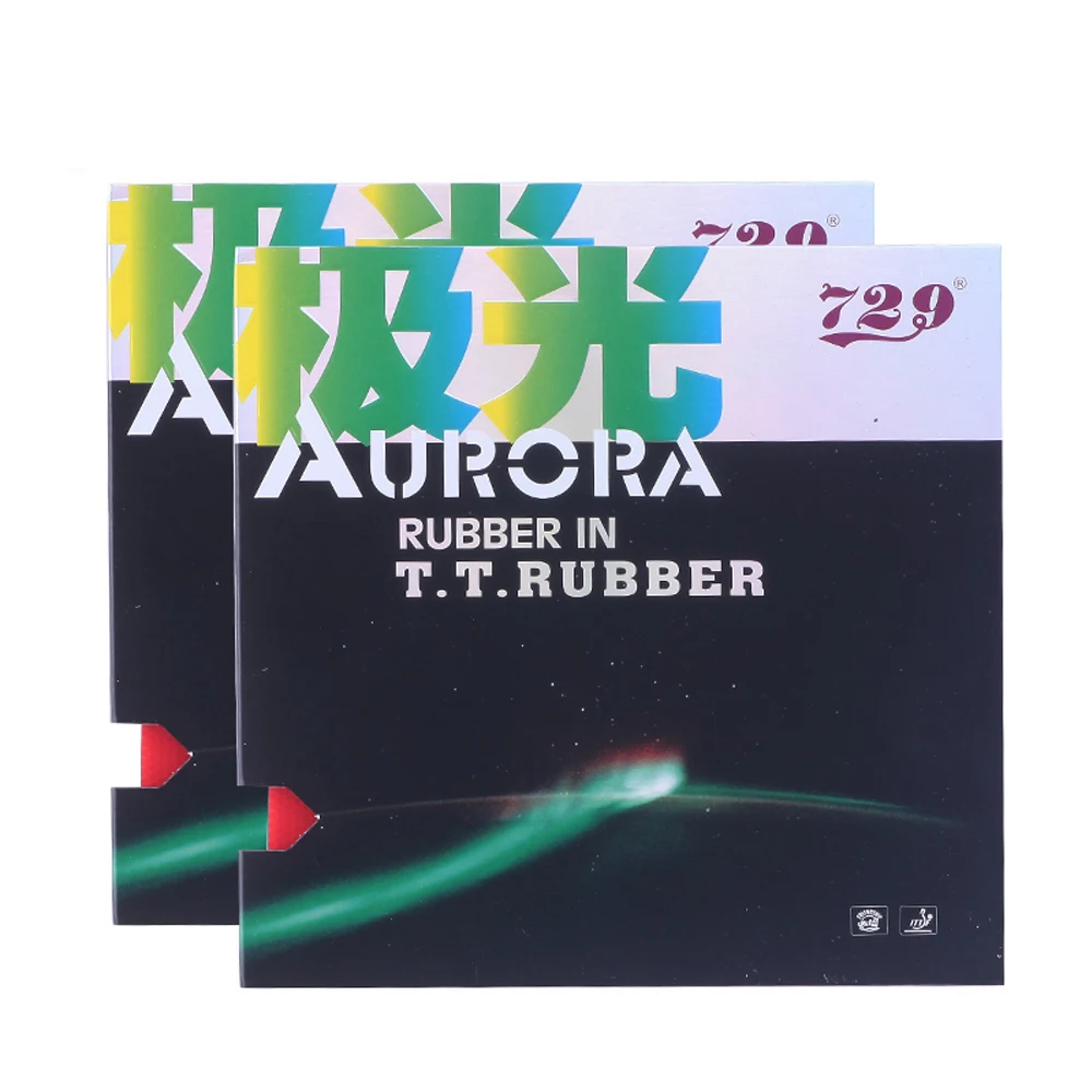 
2019 new products Friendship 729 Aurora table tennis rubber pingpong rubber pimple in ITTF table tennis rubber 