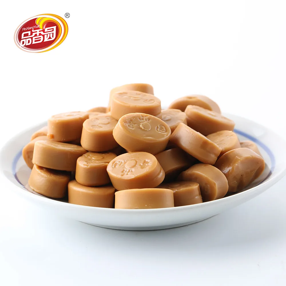 OEM Confectionery Coconut Flavor hard boiled candy