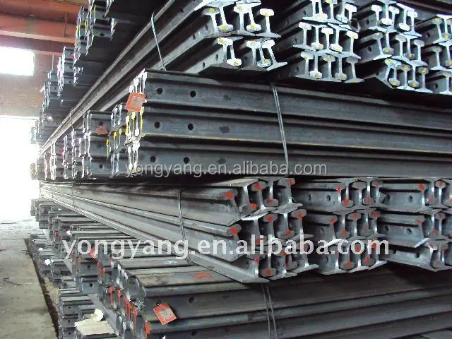 38kgs/m mining industrial rail track heavy rail