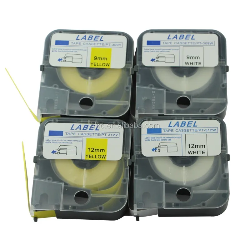 tape cassette LM-TP309W (9mm,White) for MAX electronic lettering machine tube marking machine