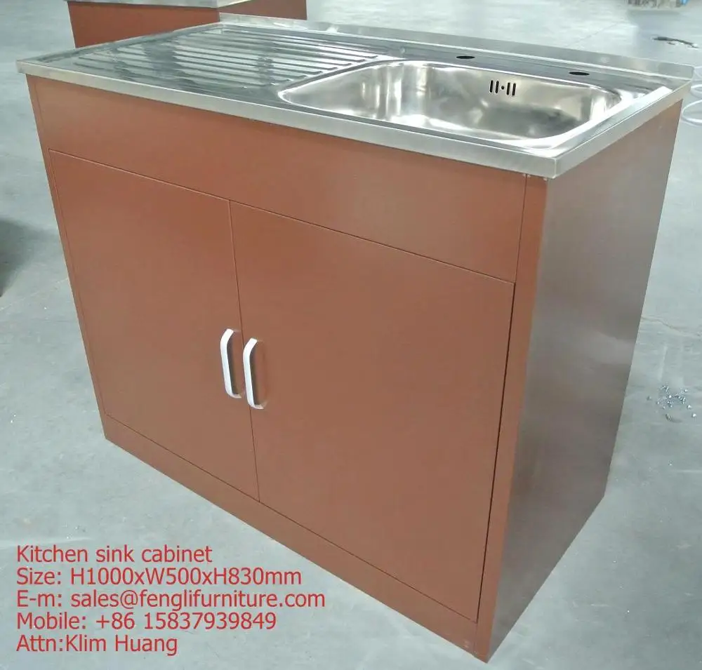 Modern Design Corner Metal Bathroom Sink Cabinet