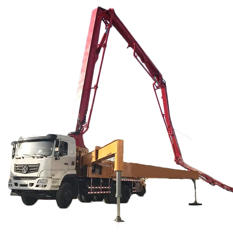 Factory Price Big Mobile Concrete Mixer Concrete Pump Truck With 1.6m Feeding Height Wolwa