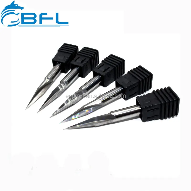 Welded Cutter Stepped Tungsten Carbide Milling Drilling Tools End Mills Cnc Drill Bits v Grooving Cnc Engraving Mill
