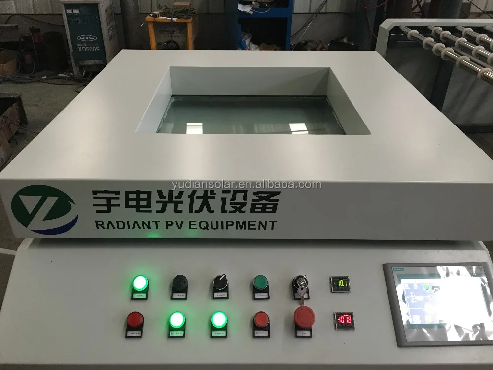 Radiant solar module laminator solar panel laminating machine heated by Electricity solar module laminator for experiment