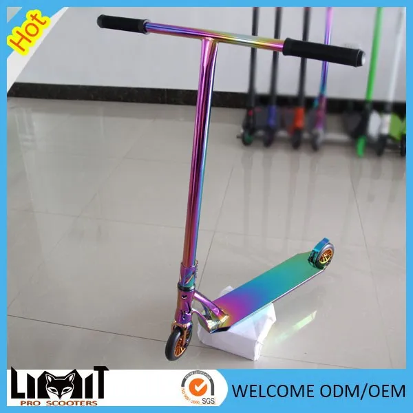 neo-chrome pro scooter freestyle Aluminum stunted trick scooter
