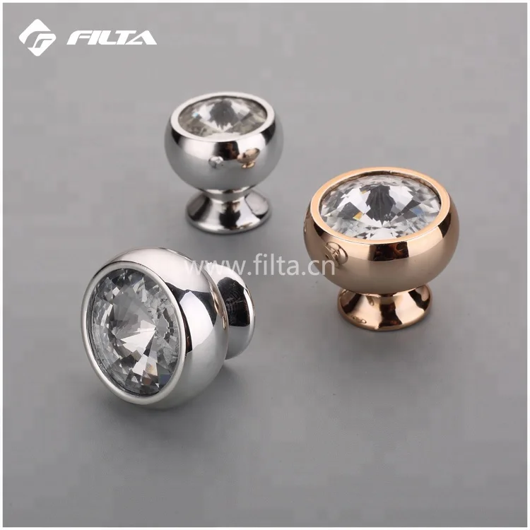 Filta Plastic Handle Cabinet Cupboard Drawer Pull Round Knob Furniture Handle  Knobs 8140