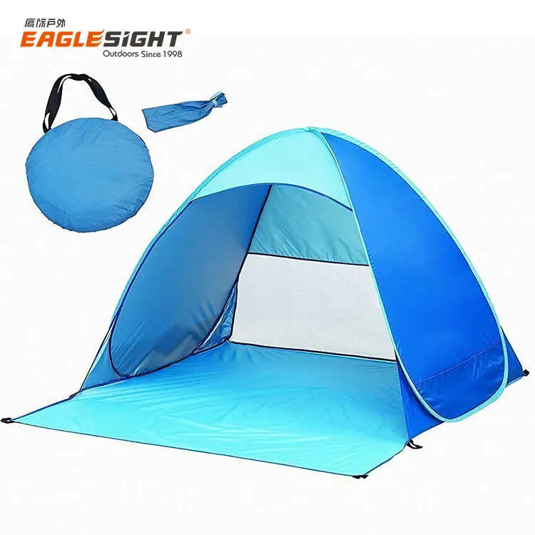 Outdoor Camping Pop Up Tent UPF 50+ Portable Instant Tent Auto Pop Up Tent for Family Beach Camping Party