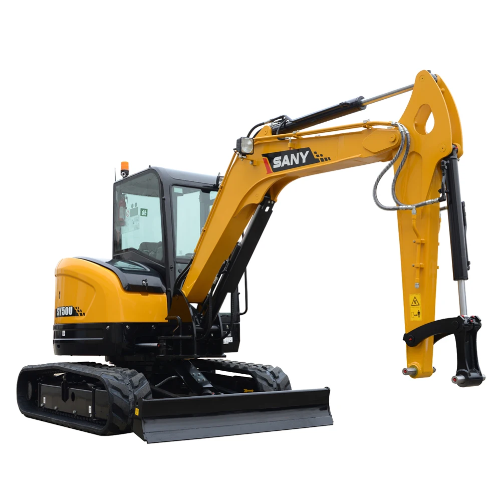 SANY SY500H 50 Tons Large Tracked Digger Excavator Tree Planting Hole Digger