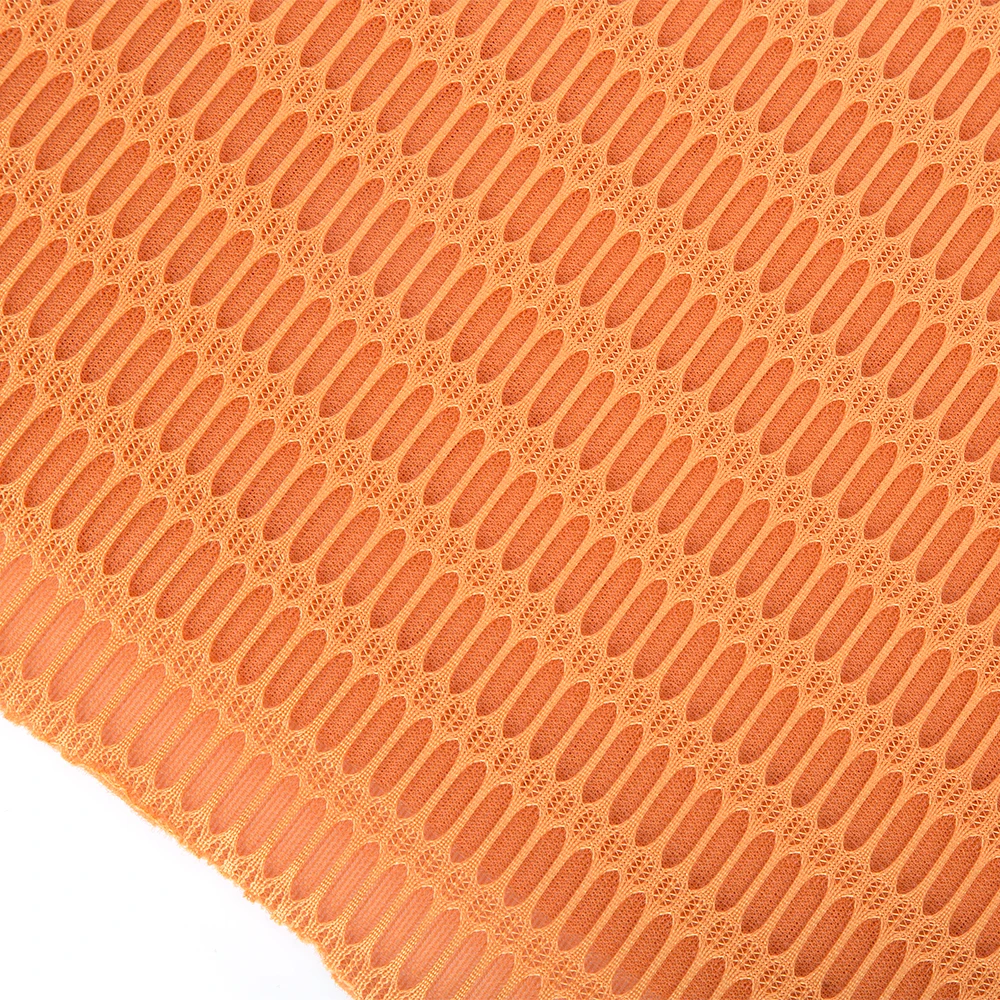HH-008 upholstery fabric 100% Polyester sandwich air mesh used for mattress seat cushion pet mat