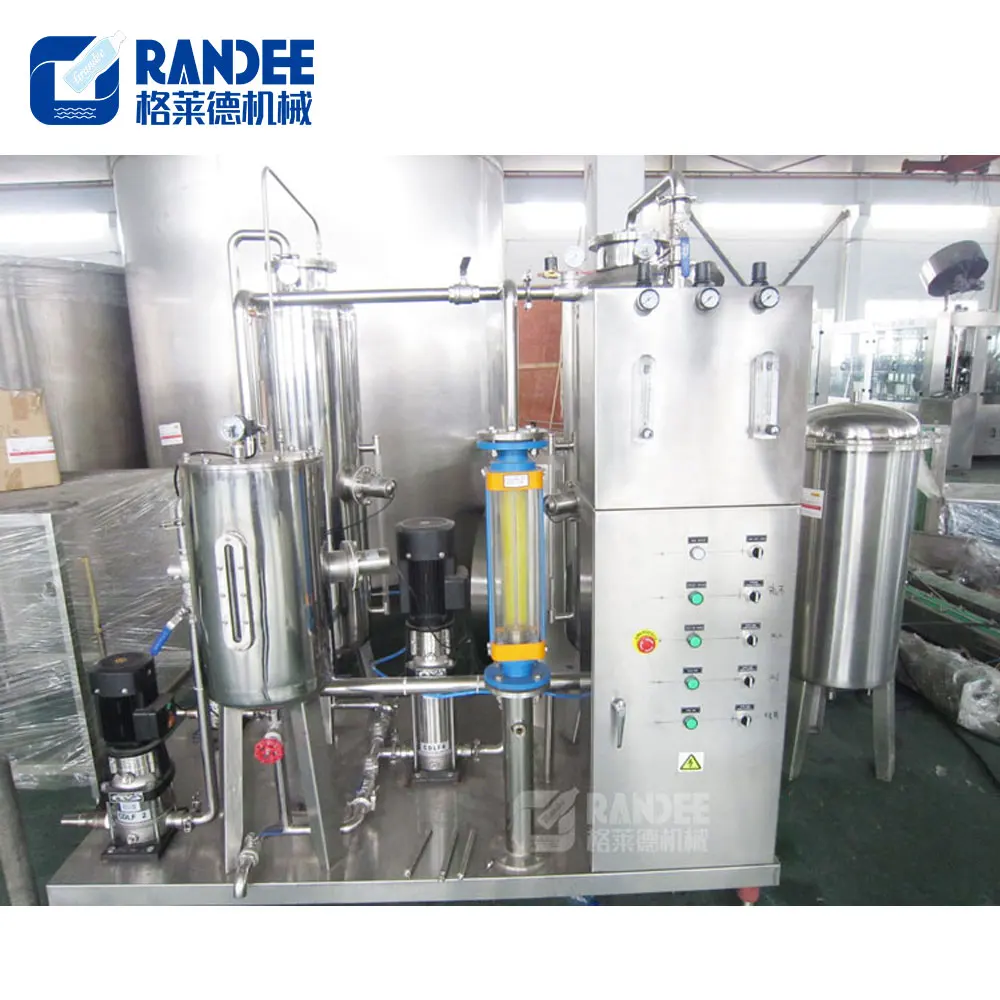 Best price carbonated soft drink mixer / beverage mixing equipment