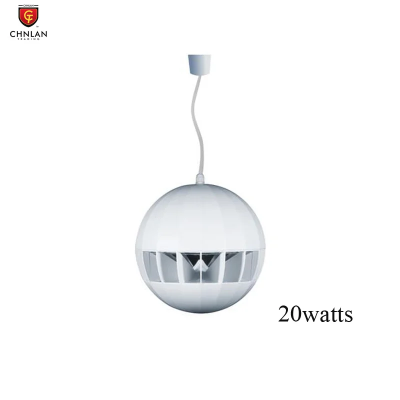 Chnlan CED-8A speaker system 8 inch 20 watt ball hanging ceiling loudspeaker