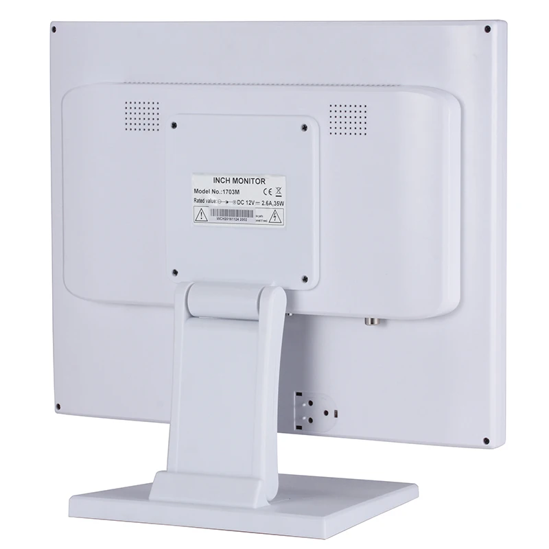
Wholesale High Quality 1280*1024 17 Inch VGA HD USB AV Input White Color Monitor 
