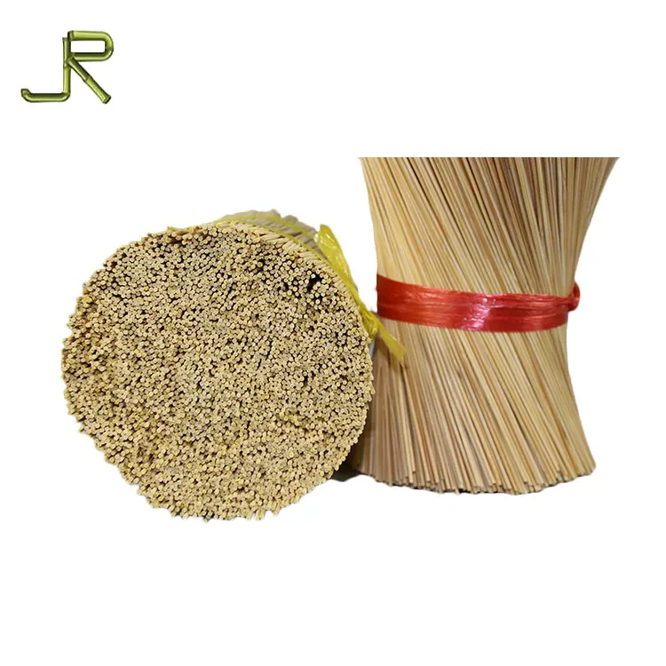 Easily Cleaned natural 1.2mm round incense round agarbatti bbq bamboo stick