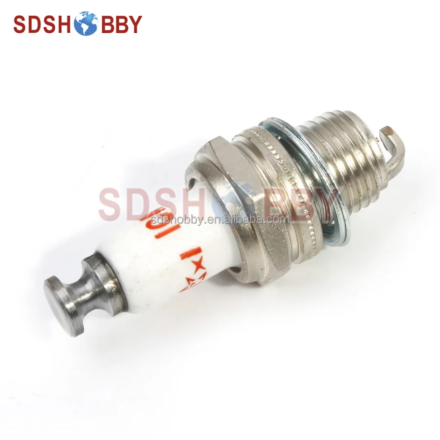 Rcexl CM6-10mm Iridium Spark Plug for Gas/ Petrol Engine DLE30, DLE55, DLE111, DLA56, DLA32, DLA112, EME55